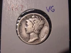 1927 MERCURY DIME VG ORIGINAL COLOR POPULAR DATE SHIPS FREE
