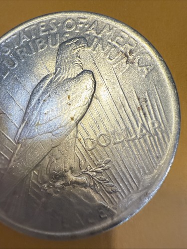 1922 P Peace Silver Dollar US $1 90% Silver Coin - Picture 8 of 14