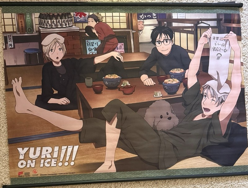 Yuri On Ice Wall Scroll Anime Art 43" x 31”