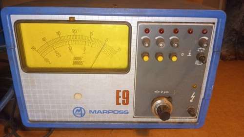 Marposs E9 Gauge Amplificatore Controller con Testa di Misura e Cavi - Foto 5 di 9