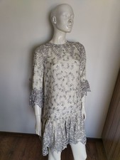 GANNI 3/4 sleeve floral dress size 34 XS/S