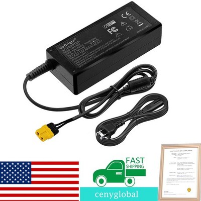 54.6V 2A AC Adapter for Mercane Wide Wheel/Pro Electric Scooter Battery Charger