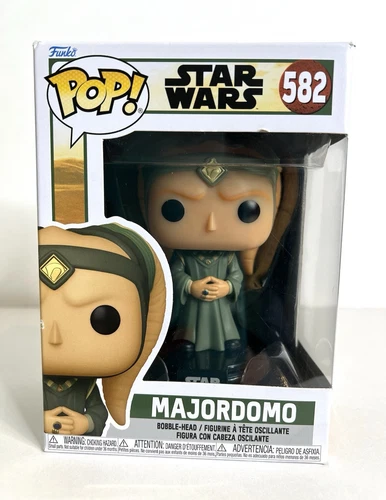 Funko Pop! Star Wars: The Book of Boba Fett - Majordomo #582 New With Protector