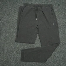 Mack Weldon Pants Mens Large Tall Gray Ace Joggers Tapered Pockets Athletic LT