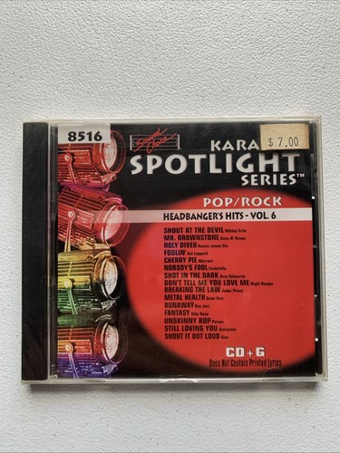 Sealed Sound Coice Karaoke Songs Spotlight HEADBANGER HITS 8516 OZZY KISS Vol 6 - Bild 1 von 10
