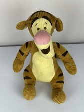 Disney Store Tigger Plush Stuffed Animal Corduroy Fabric 12  