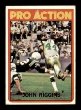 1972 Topps #126 John Riggins FAIR NY Jets IA 207469