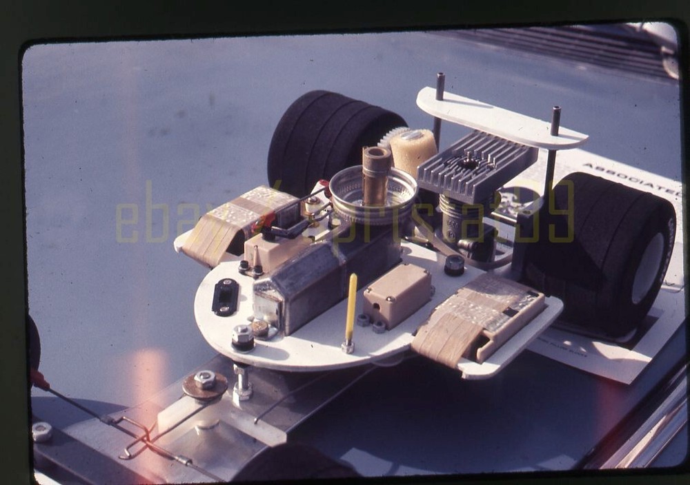 1975 RC Car Race - Remote Control - Vintage 35mm Slides x2