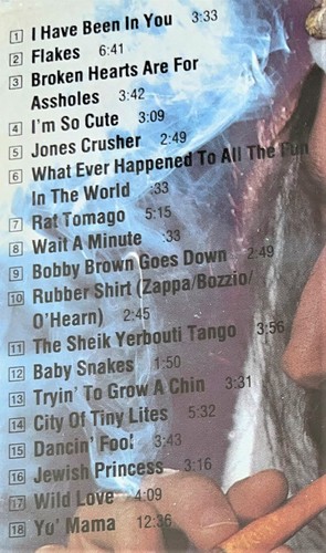 SHEIK YERBOUT by Frank Zappa Double Album on 1 CD Record Club Edition - Imagen 3 de 5