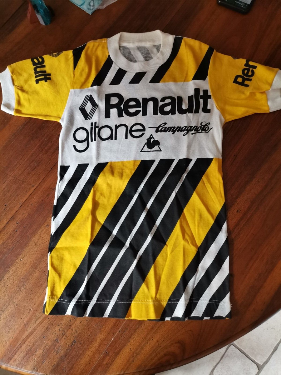 Maillot Cyclisme Vintage - Renault Gitane - Bibliotheque Erotique - Taille S - Années 70
