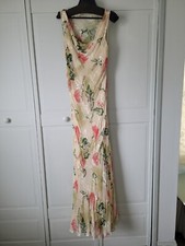 Alyce Paris SILK  Beaded Dress 16 with Wrap 