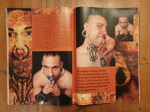 TÄTOWIER MAGAZIN Oktober 2002 10/02 alte Tattoo Zeitschrift Zeitung Magazin - Bild 4 von 5