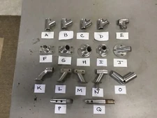 Assorted Stainless Steel Boat Railing Hardware - Price Is Per Piece 