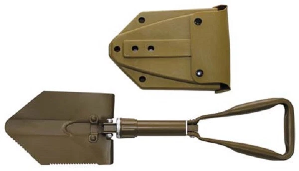 BW Klappspaten Spaten NEU NEUES Modell coyote tan stabile Tasche - Bild 1 von 1