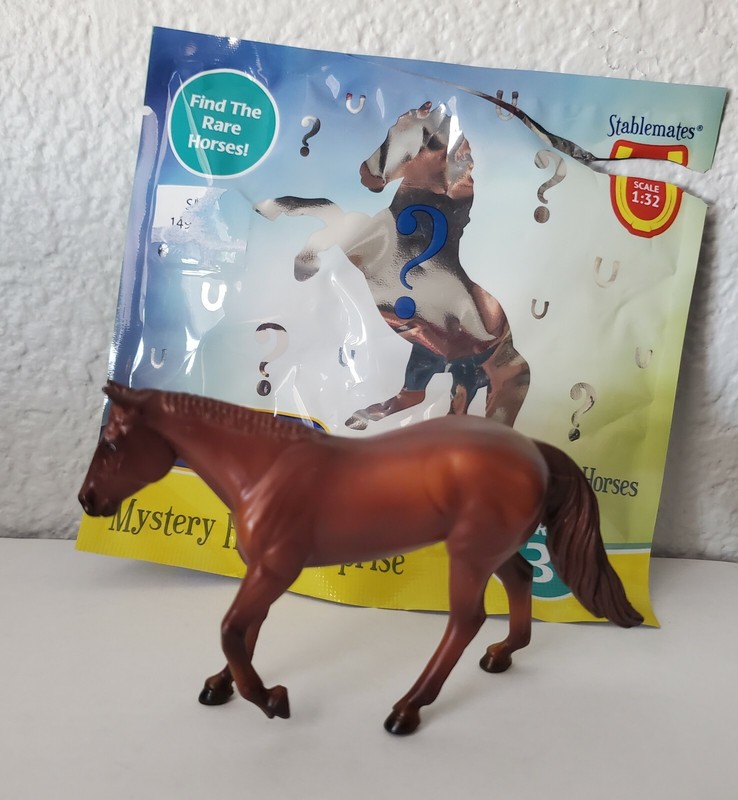 New Breyer Tractor Supply Blind Bag Loping Quarter Horse Stablemate TSC 
