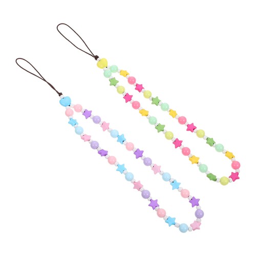 2 Pcs Phone Charm Decorative Phone Hanging Rope Phone Hanging Charm - Zdjęcie 11 z 12
