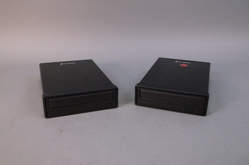 Lot of (2) l/O Magic G02DLS 52x External CD-RW Duplicator Drive- USED  - Picture 1 of 6