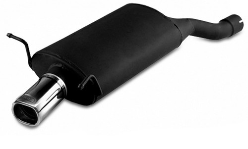 SILENCIEUX POT D'ECHAPPEMENT pour BMW E46 COMPACT 2002 2003 2004 2005 TIP 80x65 - Imagen 2 de 3