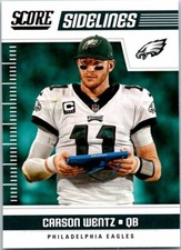CARSON WENTZ 2018 SCORE SIDELINES #2 (B433)