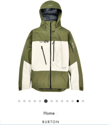 Burton Ak457 Gore-Tex Japan Pro Guide Jacket 2024 Size M | eBay