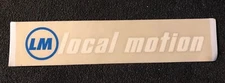 1 Vintage Local Motion Sticker