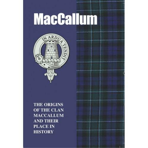 Scottish Clan Crest Tartan Information History Fact Book - MacCallum - Picture 1 of 1