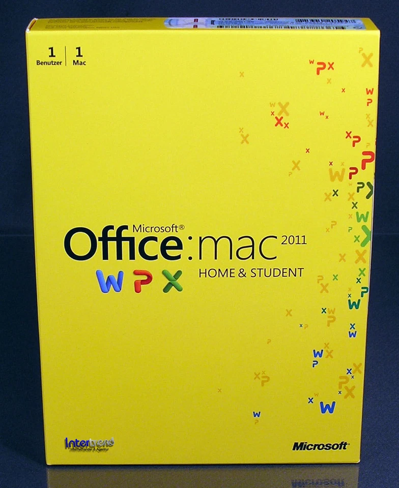 Microsoft Office Mac 2011 Home & Student 1 Mac Vollversion Box + DVD OVP - Bild 3 von 4