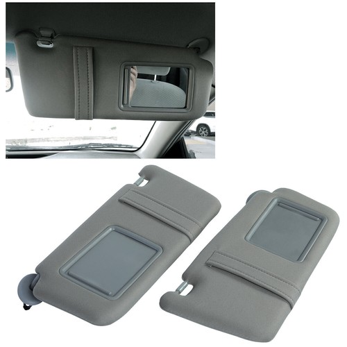 For Toyota Camry 2007-2011 Pair Sun Visor Left & Right Side Without Sunroof Gray - Picture 6 of 18