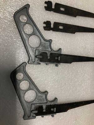 Lot of Vtg. Stanley 15-275 Keyhole Saw - 4 Way (2 Saws) & 2 Extra