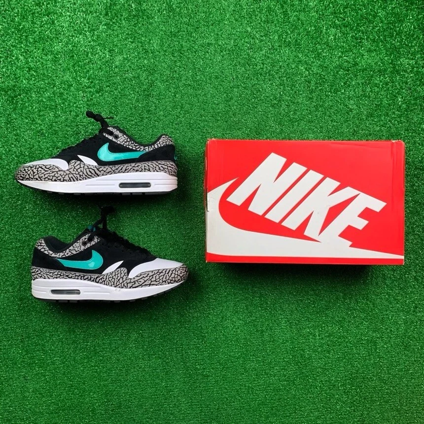 desinfecteren premier waarom niet 2017 Nike Air Max 1 Atmos Elephant Print 908366-001 8.5 Blue Sean  Wotherspoon | eBay