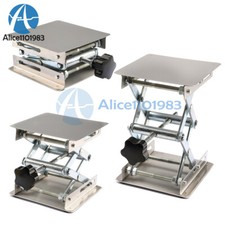 Plataforma de laboratorio mesa elevadora manual herramienta para carpintería acero inoxidable