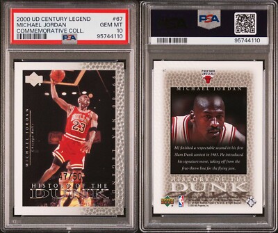 Michael Jordan 2000 Upper Deck Legends #G1 Generations (w/Kobe