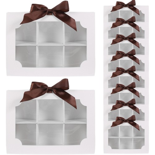 10pcs Cupcake Carrier Cupcakes Muffins Desserts Box Cupcake Container Treat