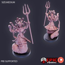 Gorgon Sister B  Epic Miniatures  RPG D D Pathfinder Wargaming  25-28mm