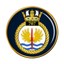 Small Royal Navy lapel pin badge Crown And Anchor RN naval