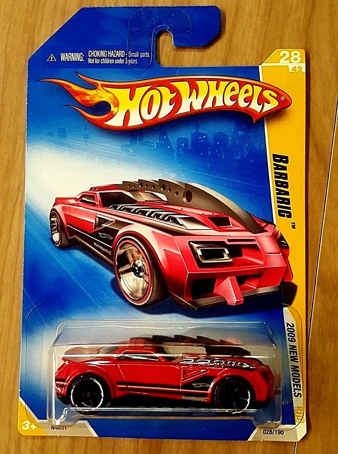 HOT WHEELS 2009 NEW MODELS #28 BARBARIC