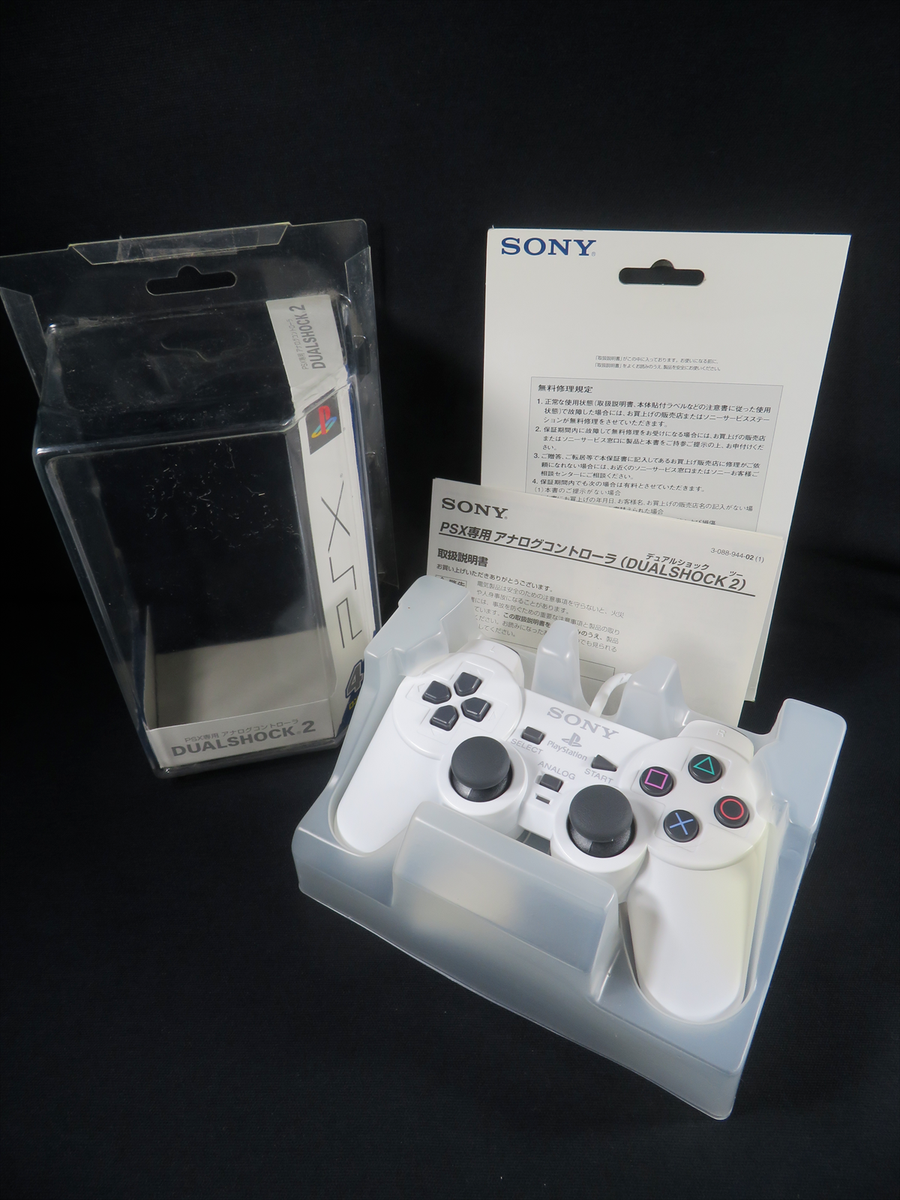 PlayStation ソフト PSX controller dual shock 2 ceramic White playstation sony
