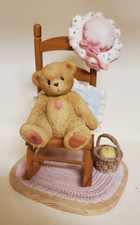 Cherished Teddies You Can Always Call My Heart Home Figurine. Rocking Chair.2001