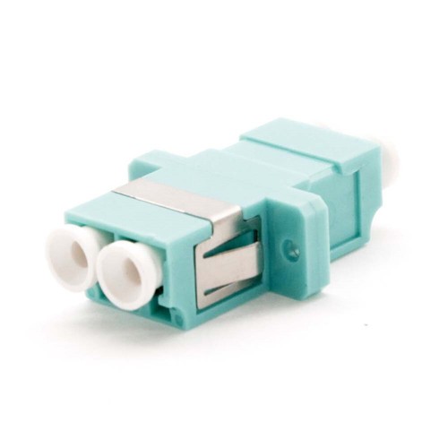 8x LC/UPC Fiber Optic Multimode Duplex Optical Coupler Adapter Cable Connector - Picture 2 of 6