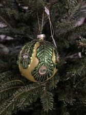 Katherine s Collection Christmass Glass Ornaments 4p