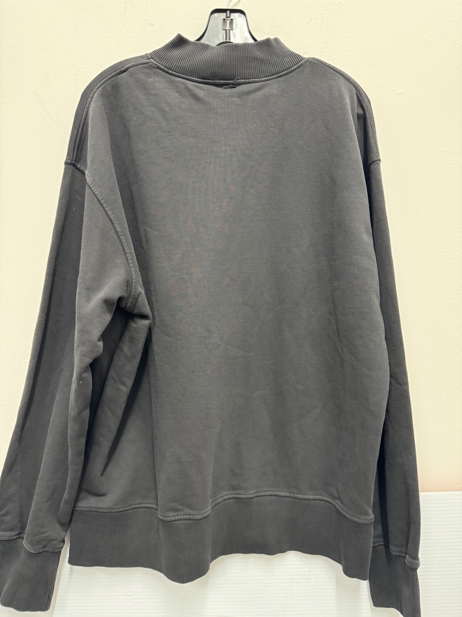 【美品】DIESEL S-Macsis-Od Men's Sweatshirt with metallic logo | Black | Diesel