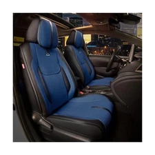 Drive Series Front Row Set Seat Covers Universal for Cars Trucks SUV, Navy Bl...