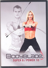 Bodyblade Unisex's Super 6/ Power 10 Excersize DVD, Grey, Medium DVD New