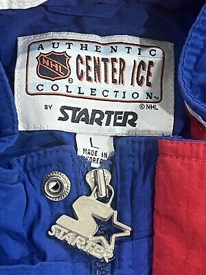 STARTER Jacket NEW YORK RANGERS Men's L NHL 90s Hockey STARTER Jacket NEW YORK RANGERS Men's L NHL 90s Hockey