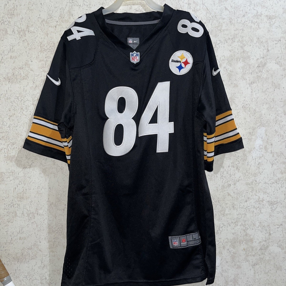 NFL On Field Pittsburg Steelers Antonio Brown#84 Kids Youth Jersey