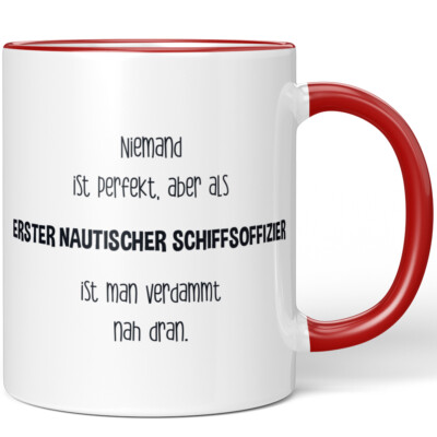 Niemand ist perfekt, aber als Erster Nautischer Schiffsoffizier ist 10005773708