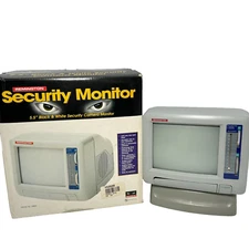 Remington Security Monitor 5.5" Black & White 2 Channel Security Camera Monitor