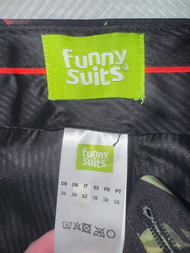 Funny Suits Anzug Totenkopf Gr. 56 / XXL Opposuits NEU Karneval Fasching - Bild 7 von 11