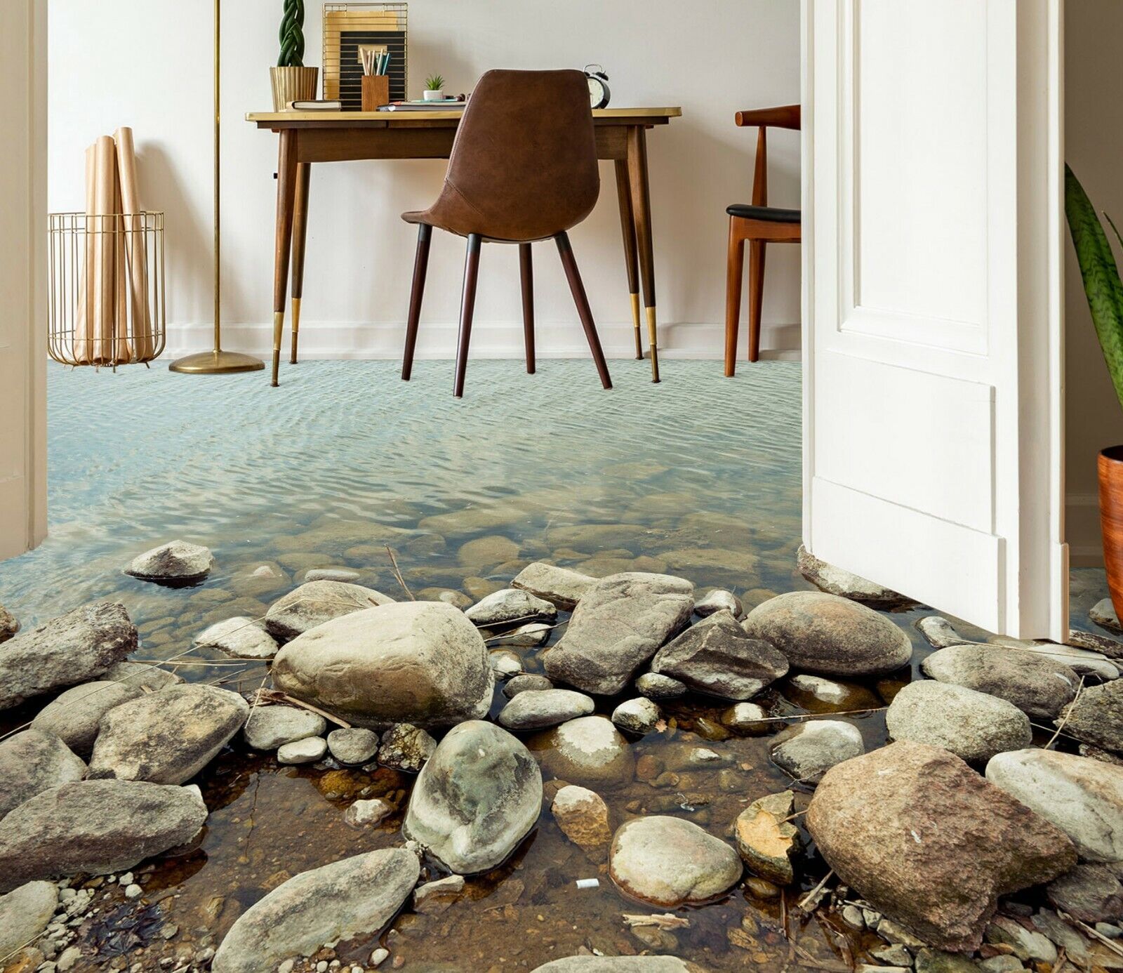 3D Sea Stones 15512NA Mural Mural Mural Tapeta Tapeta Rodzina DE Fay Tania wysoka ocena