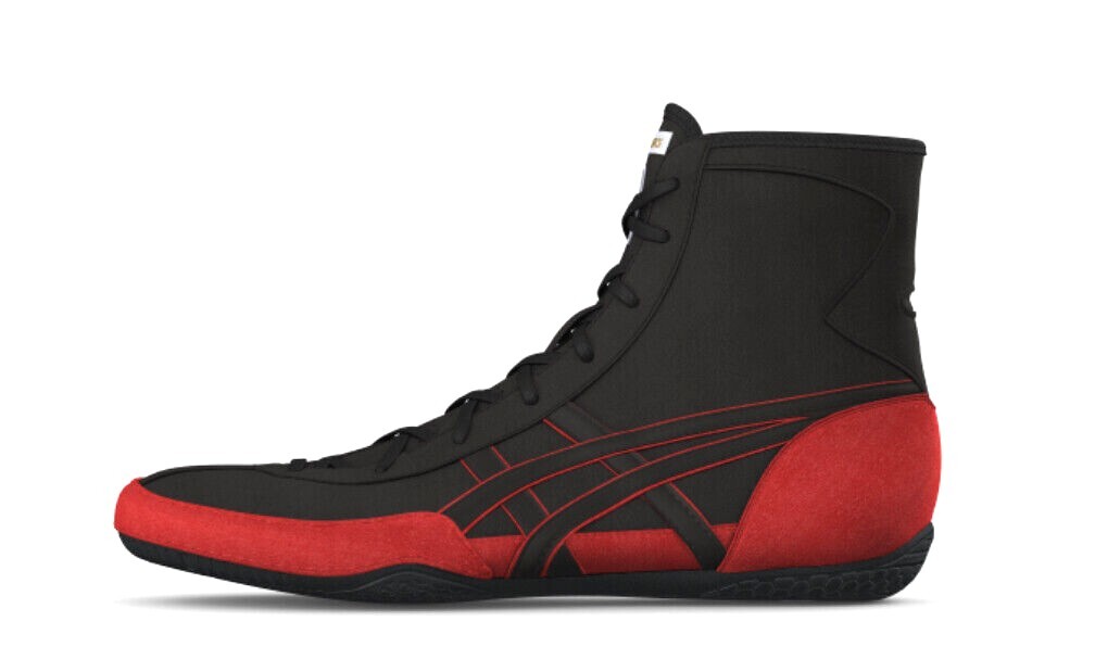 In stock】ASICS Wrestling Shoes New 1083A001 EX-EO TWR900 Black x